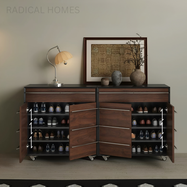ZAREVON Modern Shoe Cabinet