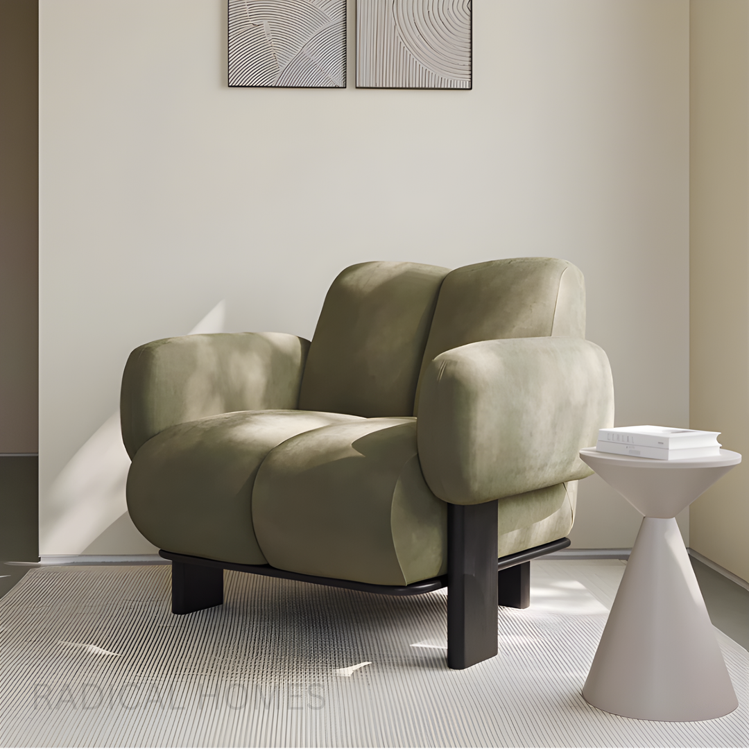 KOALA Modern Fabric Lounge Chair