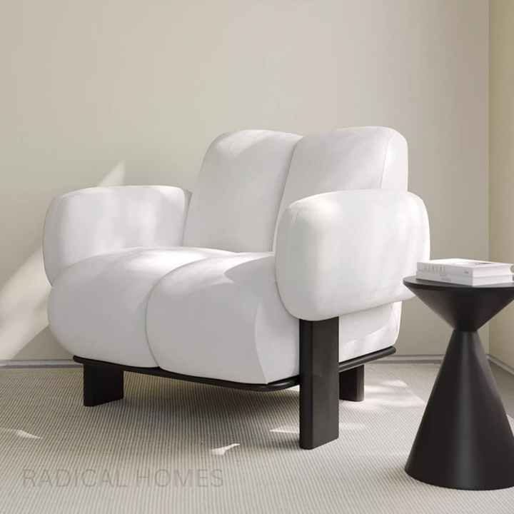 KOALA Modern Fabric Lounge Chair