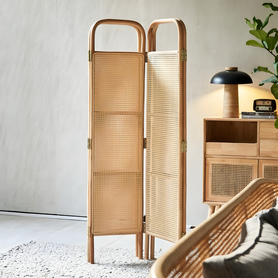 SORA Rustic Rattan Partition