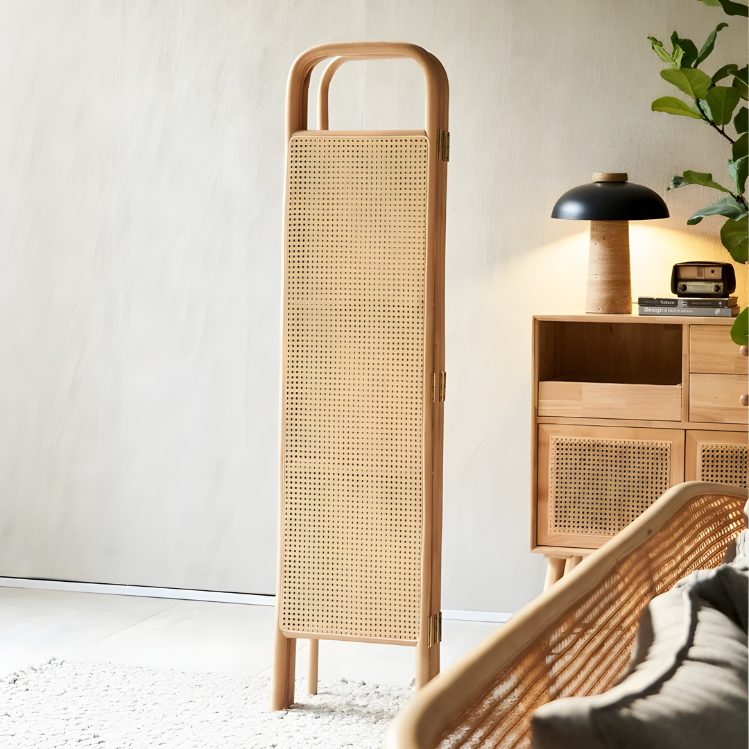 SORA Rustic Rattan Partition