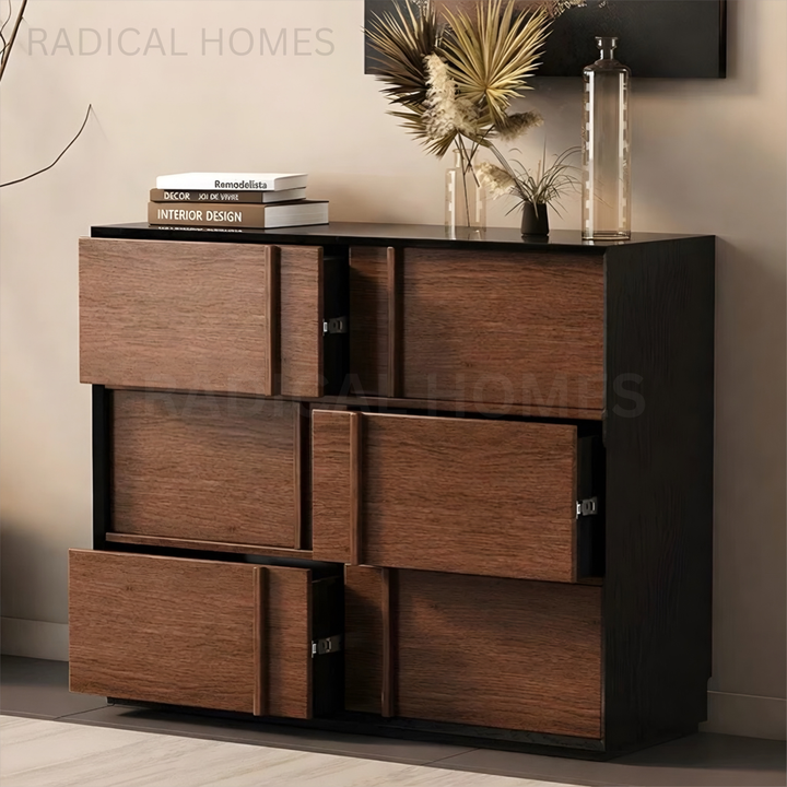 VERONA Modern Solid Wood Chest of Drawers