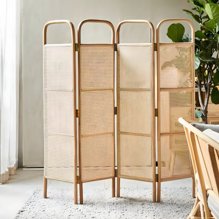 SORA Rustic Rattan Partition