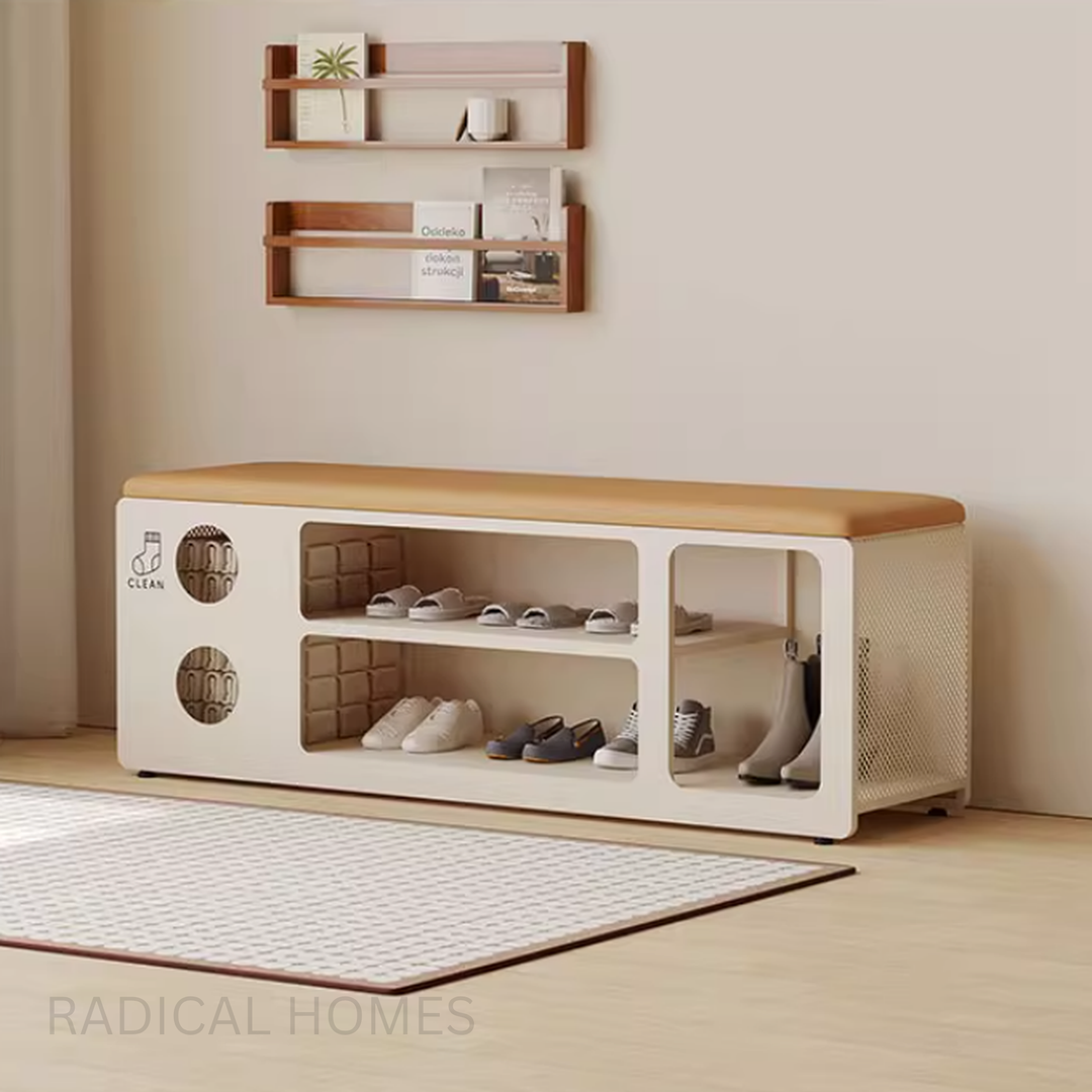 PORTER Minimalist Entryway Shoe Bench
