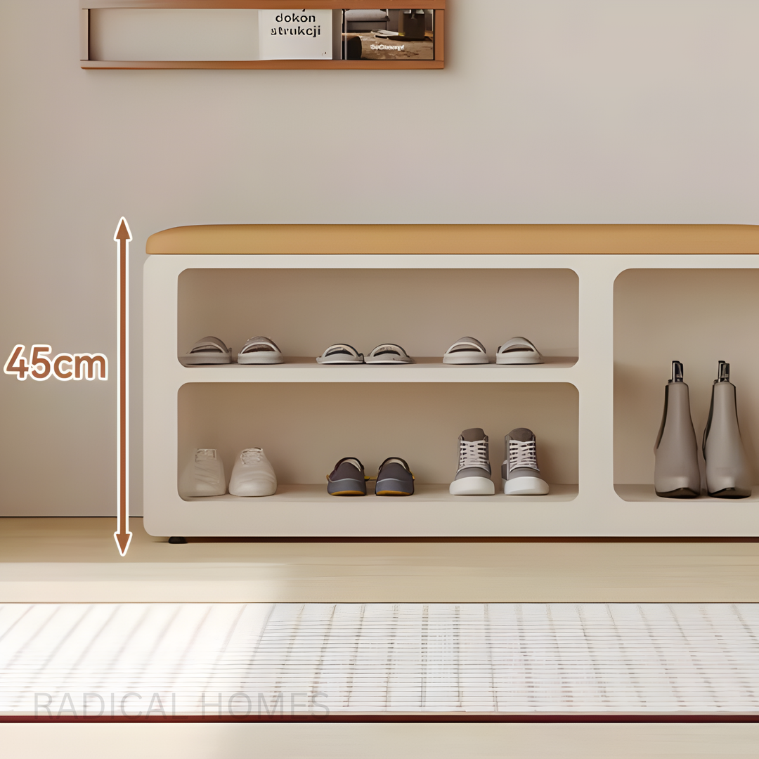 PORTER Minimalist Entryway Shoe Bench