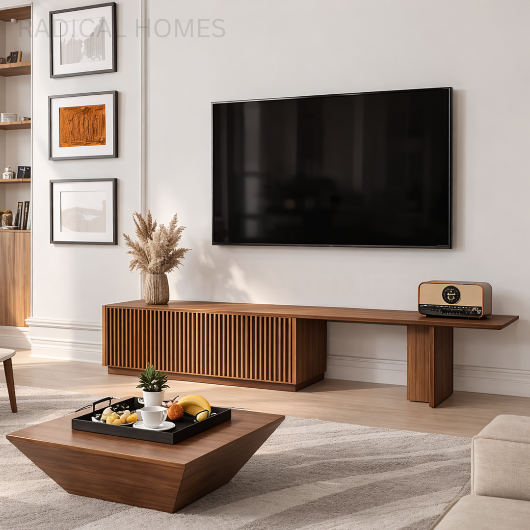 KAIRO Wabi Sabi Solid Wood TV Console - Radical Homes Singapore