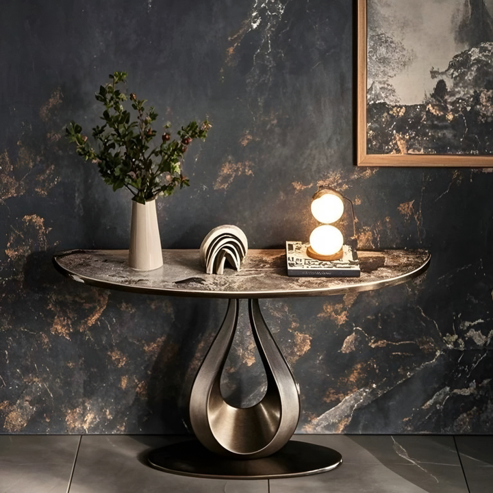 STUFES Modern Sintered Stone Console Table