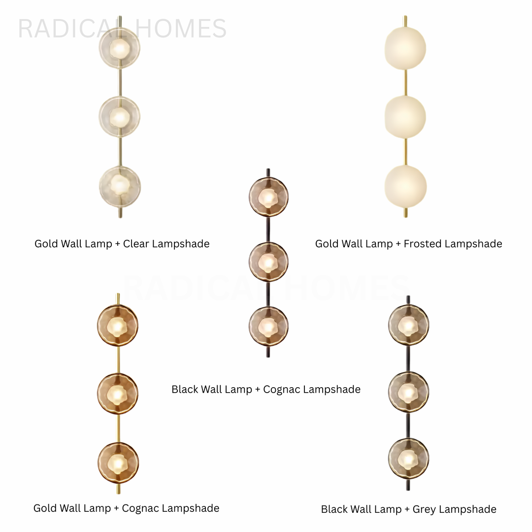 LUMEN Modern Glass Floor Lamp