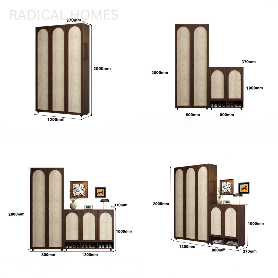 ARVION Modern Shoe Cabinet - Radical Homes Singapore