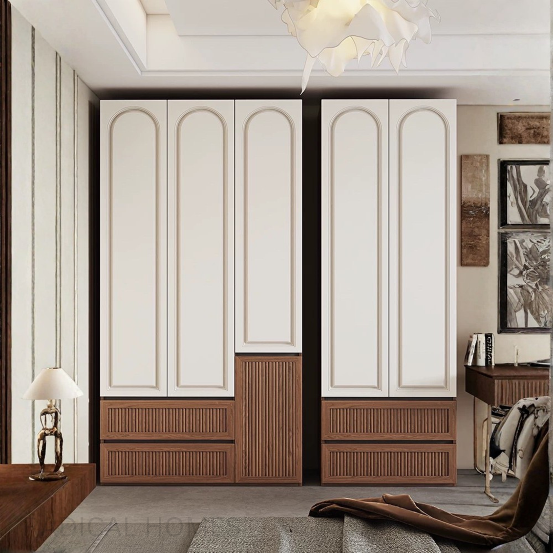LOUIS Modern Solid Wood Wardrobe