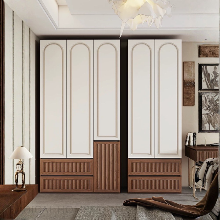 LOUIS Modern Solid Wood Wardrobe