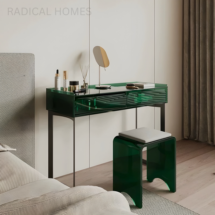 FARES Minimalist Acrylic Vanity Table - Radical Homes Singapore