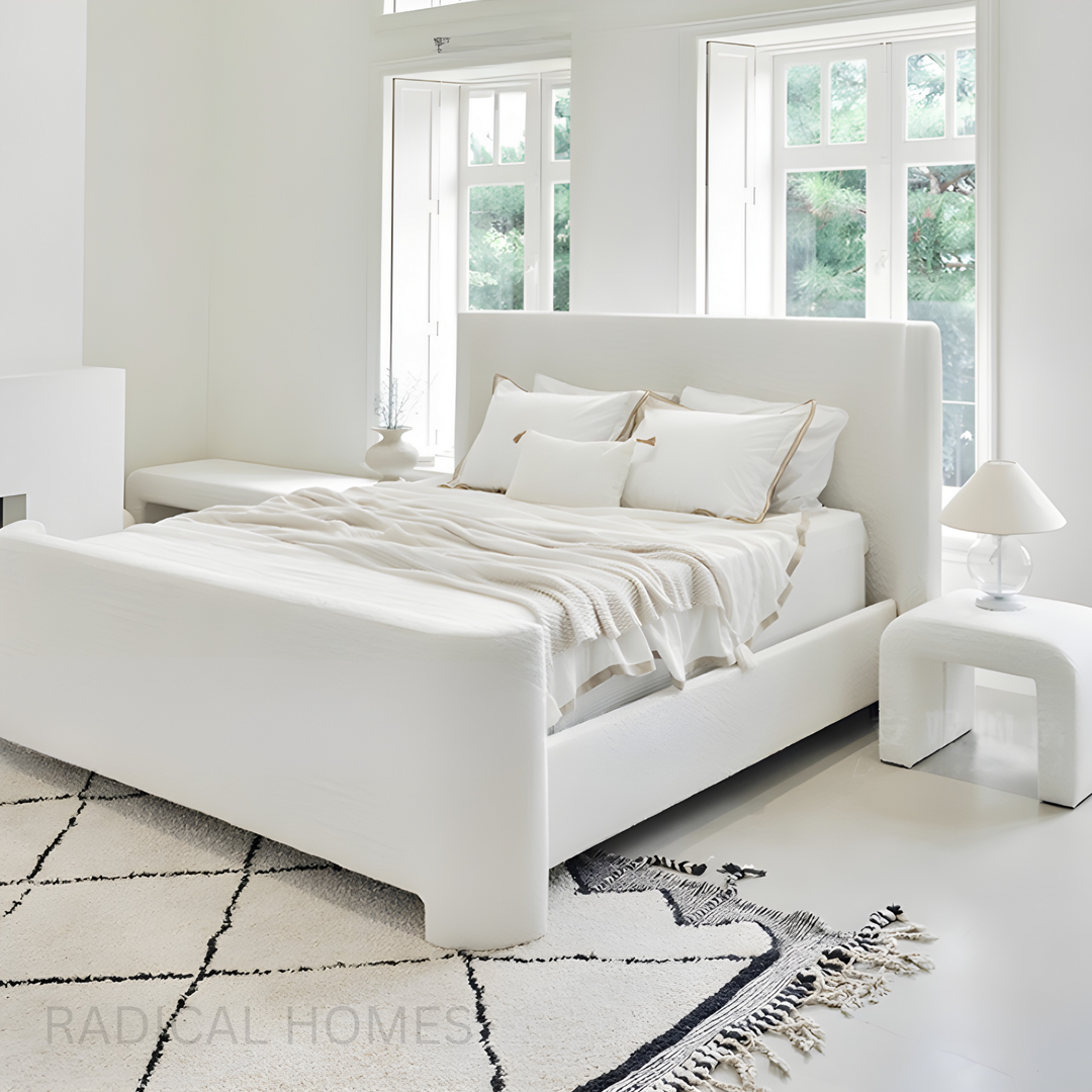 LISSETTE Modern Fabric Bed