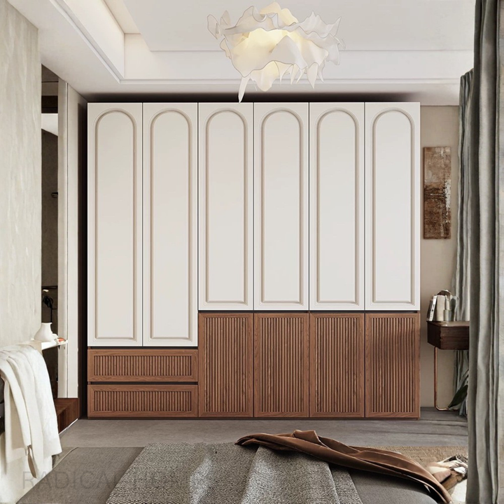 LOUIS Modern Solid Wood Wardrobe