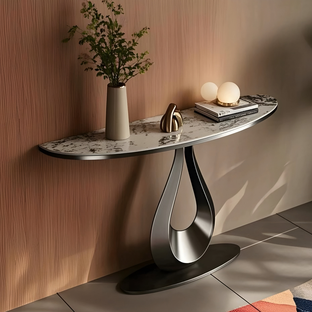 STUFES Modern Sintered Stone Console Table