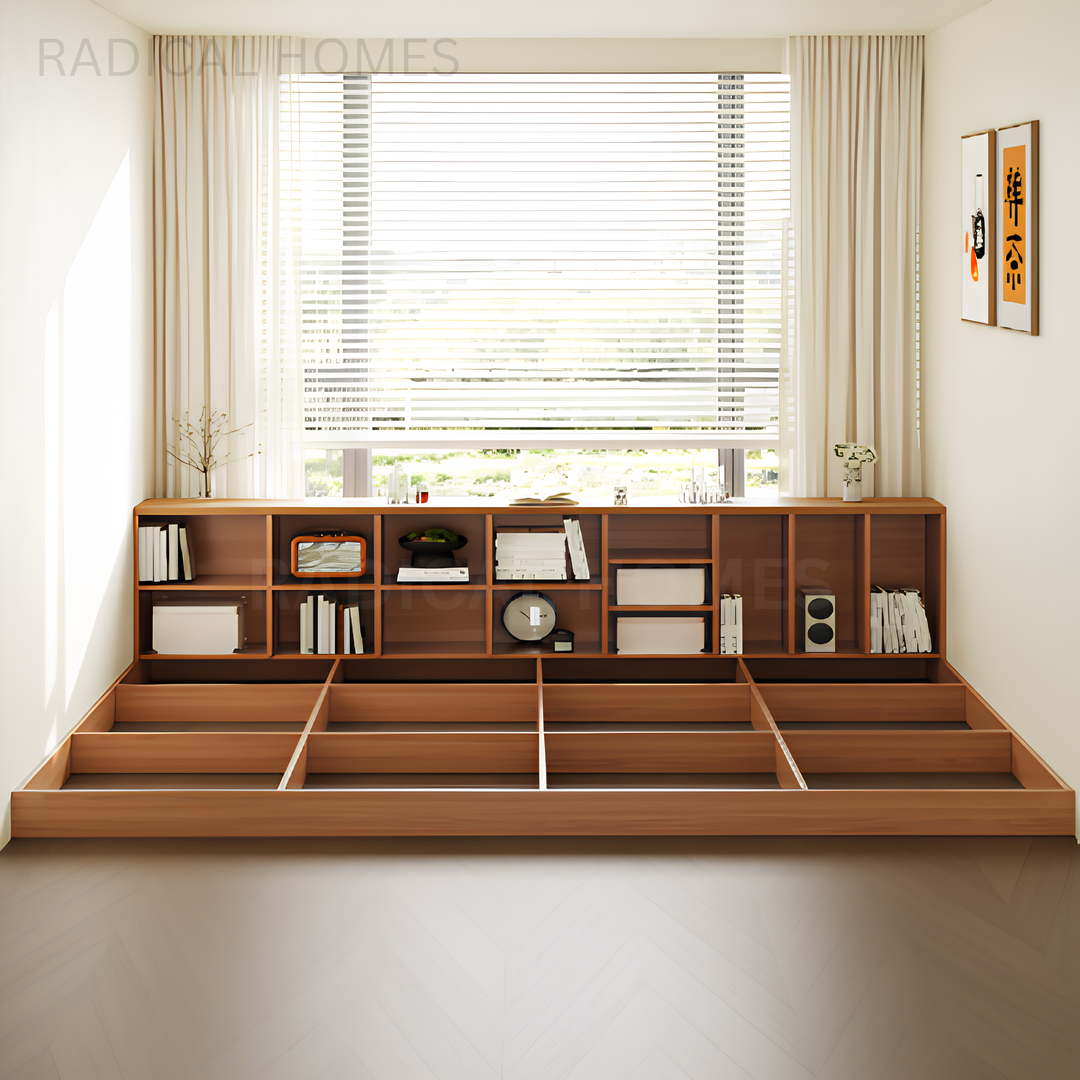 EDEN Japanese Storage Platform & Bench