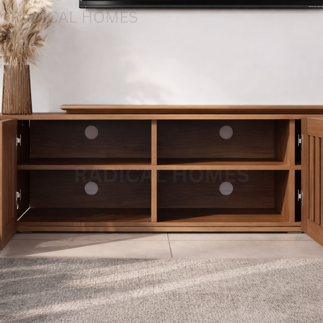 KAIRO Wabi Sabi Solid Wood TV Console - Radical Homes Singapore