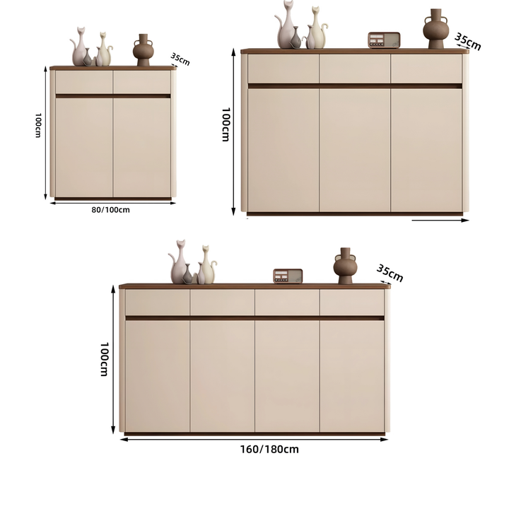 WALNOX Modern Shoe Cabinet