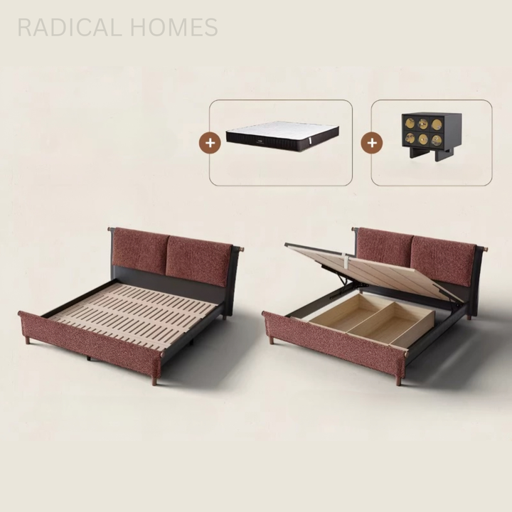 ARDENZA Modern Fabric Bedframe