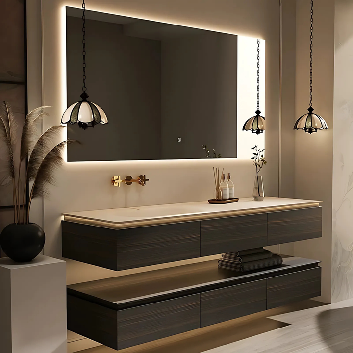 NOIRROCK Modern Sintered Stone Vanity Sink