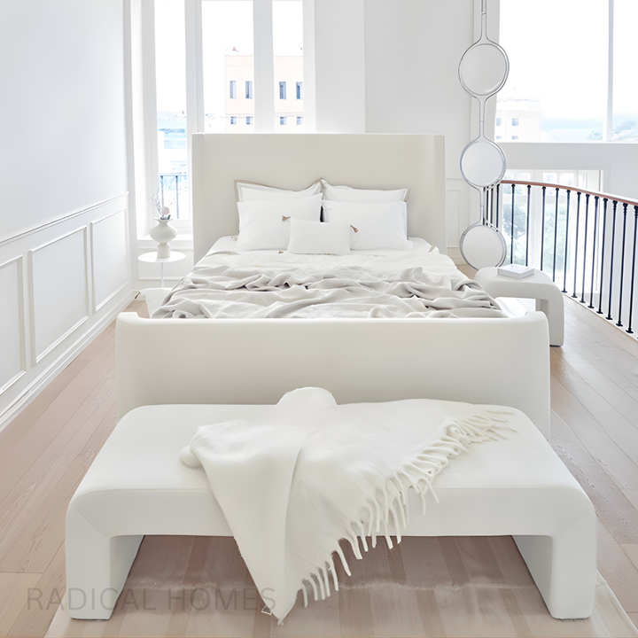 LISSETTE Modern Fabric Bed