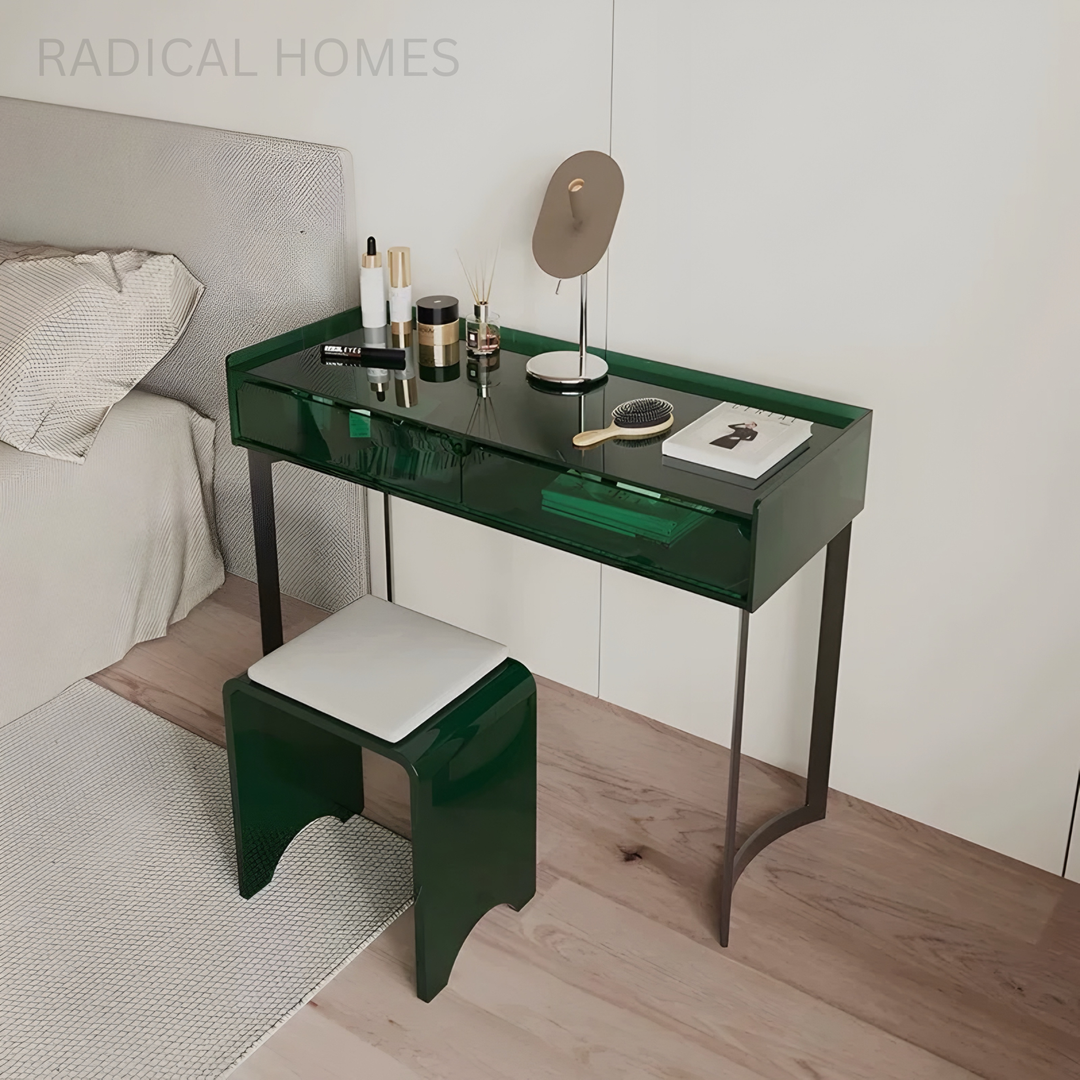 FARES Minimalist Acrylic Vanity Table - Radical Homes Singapore