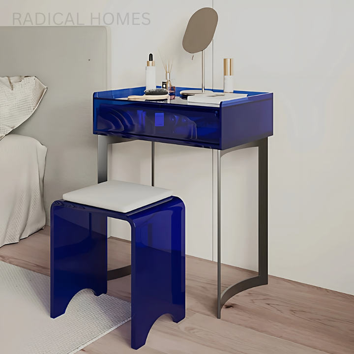 FARES Minimalist Acrylic Vanity Table - Radical Homes Singapore