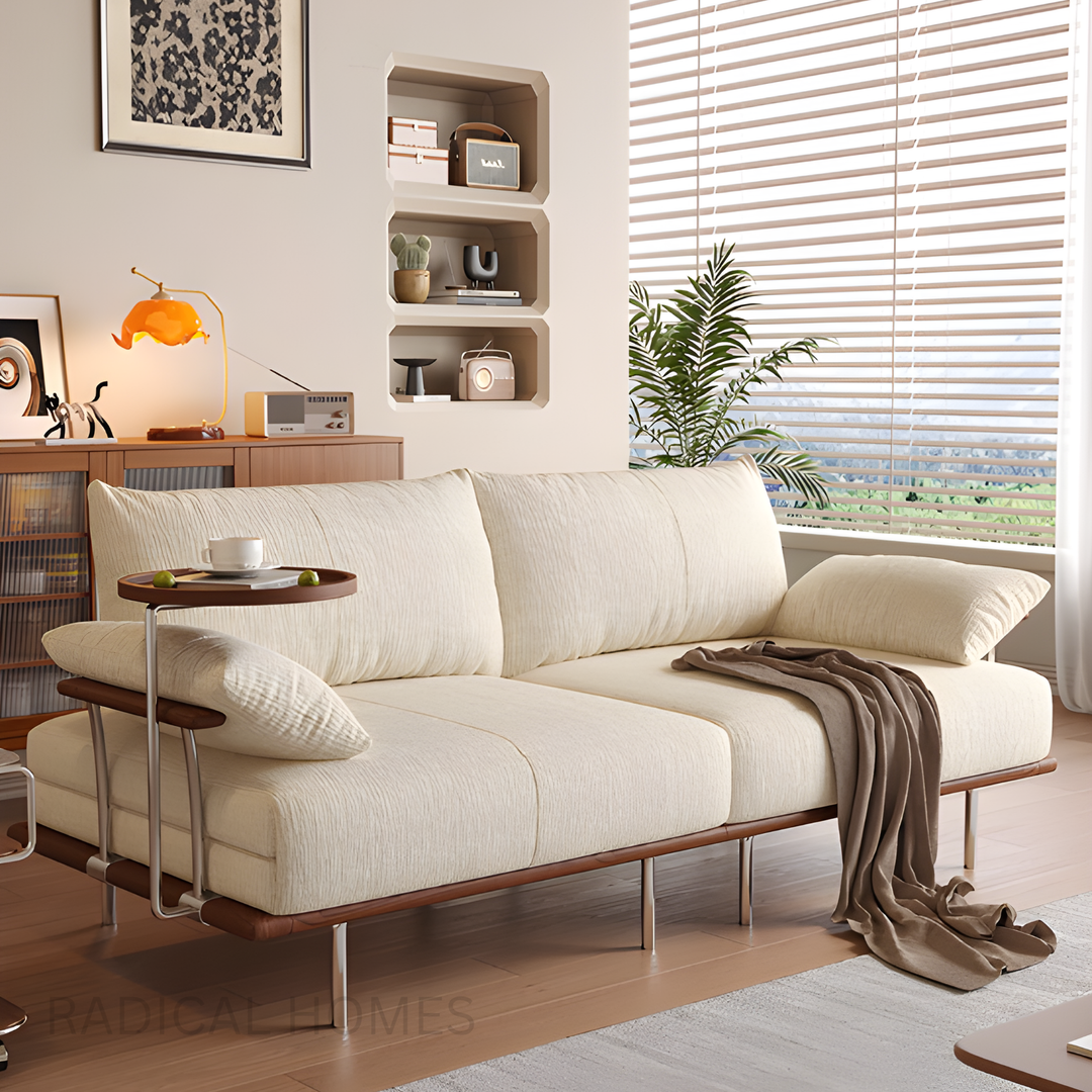 KENALI Modern Fabric Sofa Bed