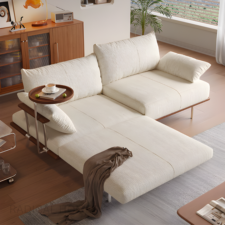 KENALI Modern Fabric Sofa Bed