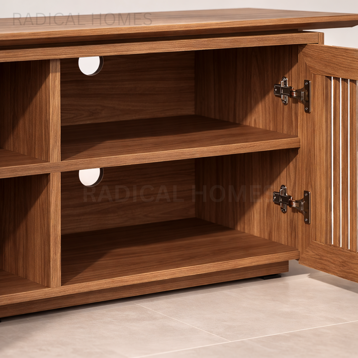 KAIRO Wabi Sabi Solid Wood TV Console - Radical Homes Singapore