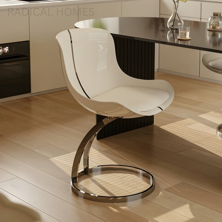 NOVARA Modern Acrylic Floating Dining Chair - Radical Homes Singapore