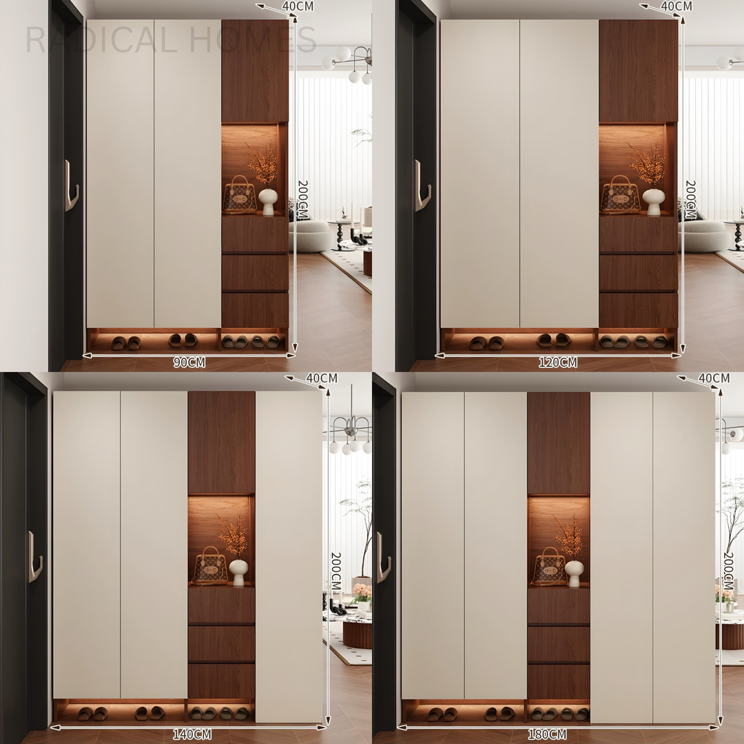 LUCAS Modern Shoe Storage Cabinet - Radical Homes Singapore