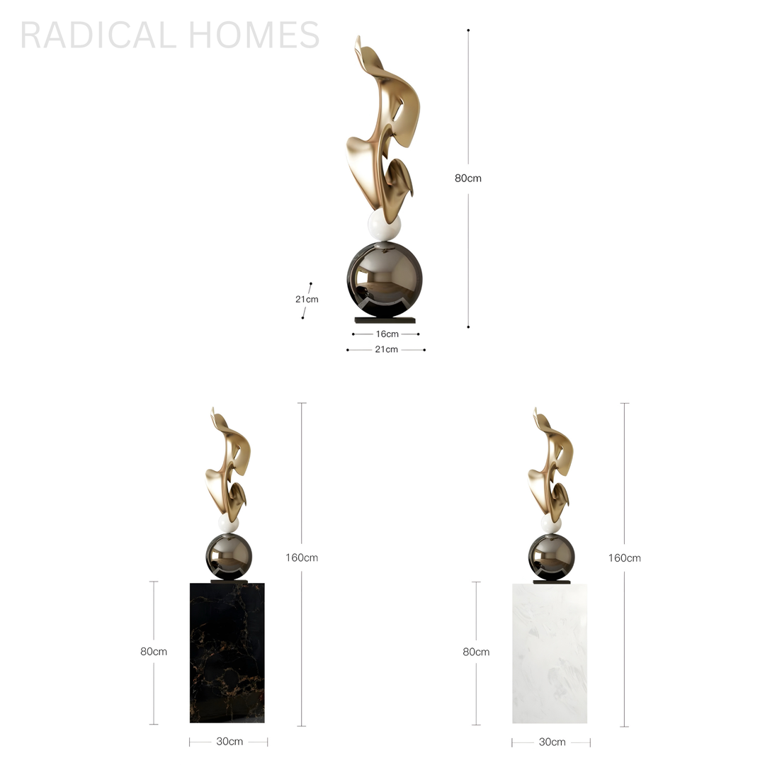 AURELION Modern Abstract Sculpture - Radical Homes Singapore