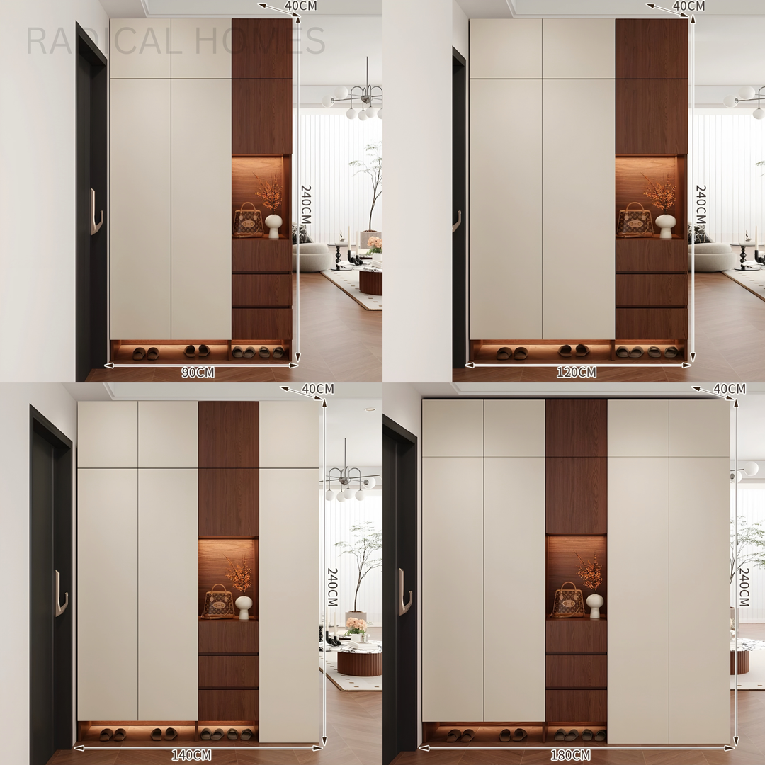 LUCAS Modern Shoe Storage Cabinet - Radical Homes Singapore
