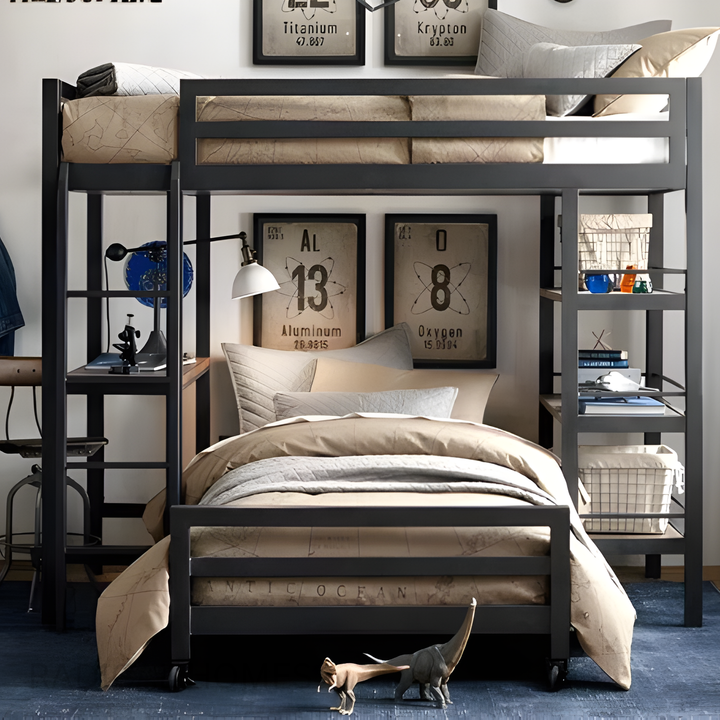 AERO Modern Multifunctional Double Decker Bedframe