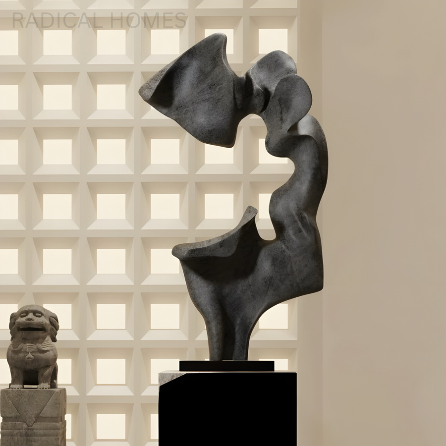 AZUREVA Modern Abstract Sculpture - Radical Homes Singapore