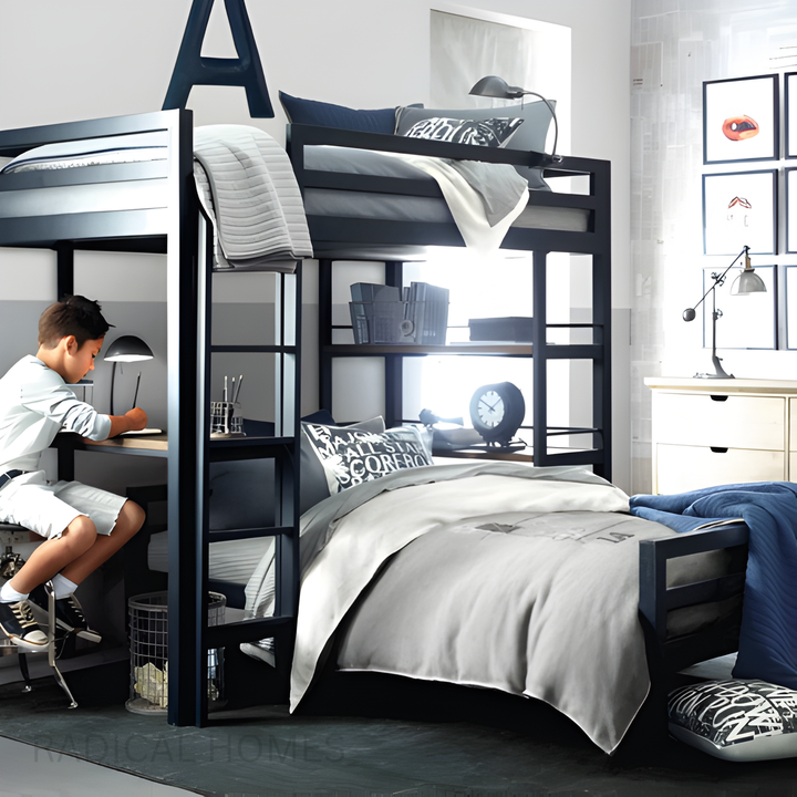 AERO Modern Multifunctional Double Decker Bedframe