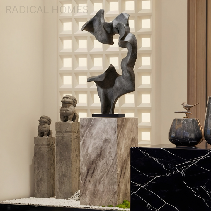 AZUREVA Modern Abstract Sculpture - Radical Homes Singapore