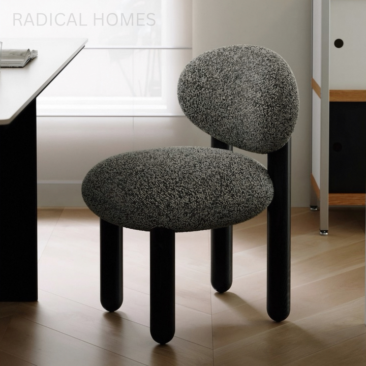 ORSEN Modern Boucle Dining Chair - Radical Homes Singapore