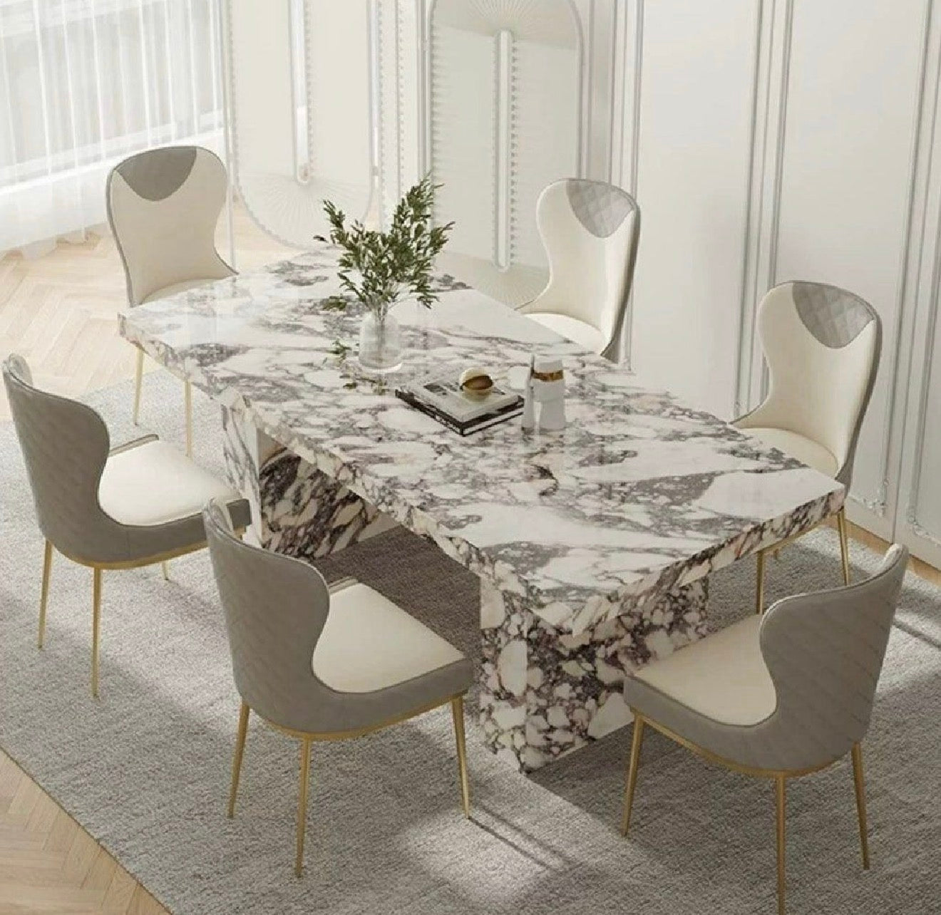 PARRA Modern Marble Dining Table – Radical Homes