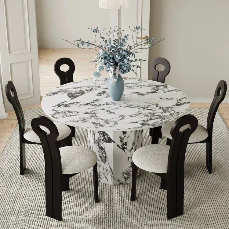 VILDA Modern Marble Dining Table