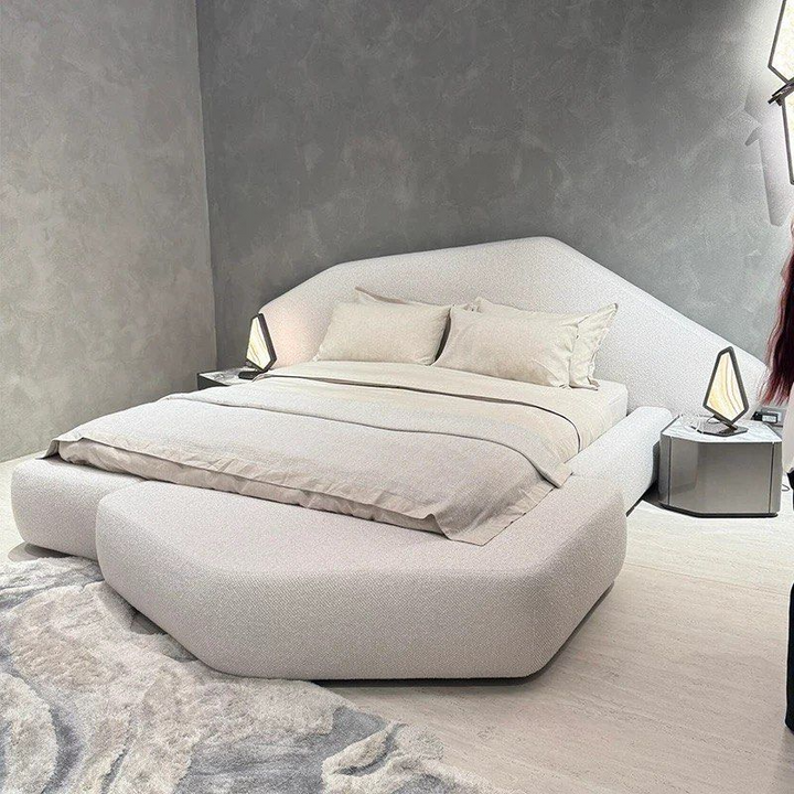 JERAE Modern Fabric Bedframe