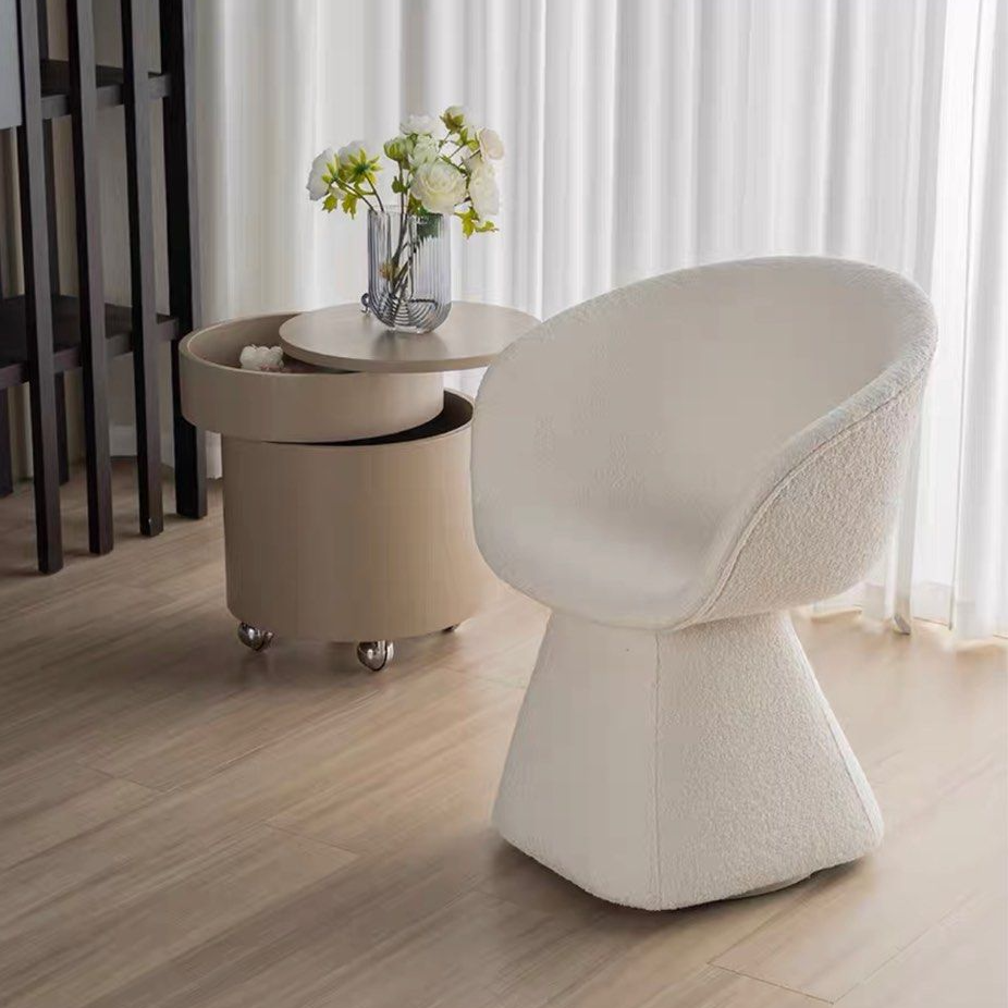JOEL Modern Boucle Lounge Chair