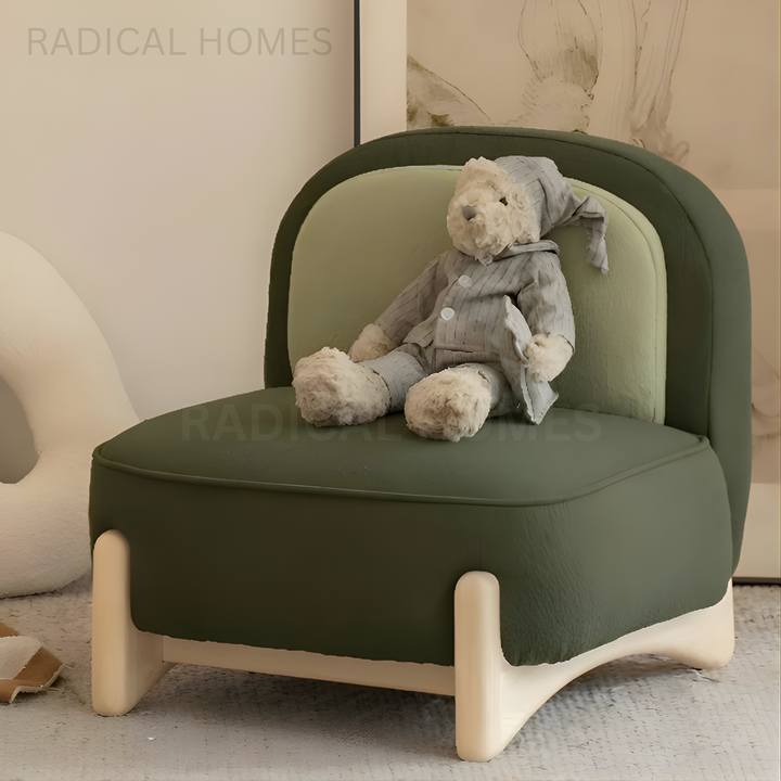 HAILEY Modern Fabric Children Lounge Chair - Radical Homes Singapore