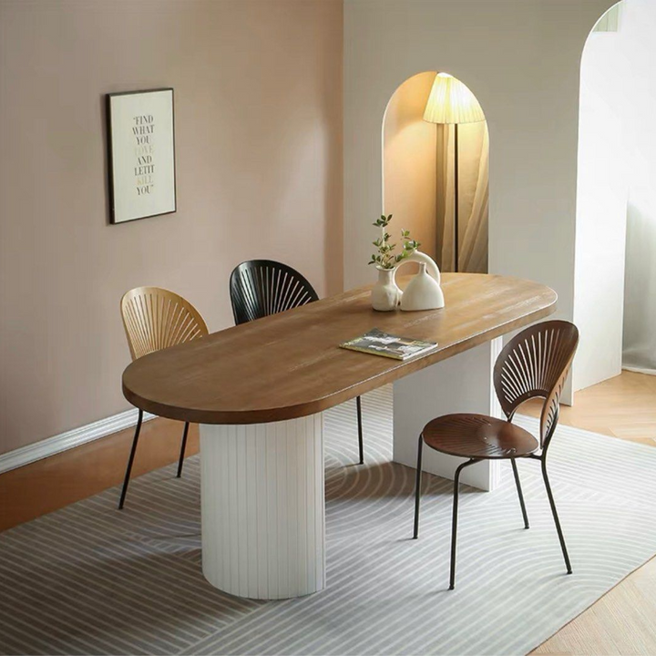 BENNETT Pine Wood Dining Table