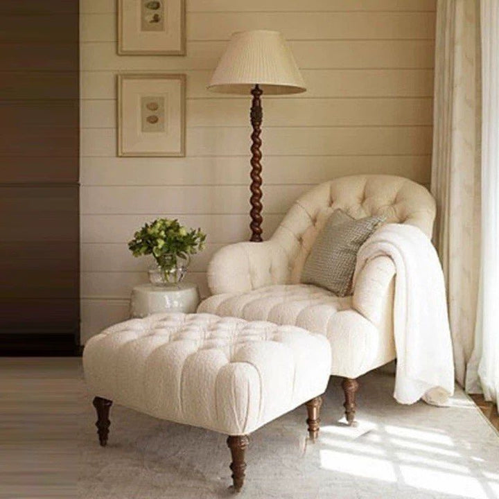 TRACS Victorian Fabric Lounge Chair