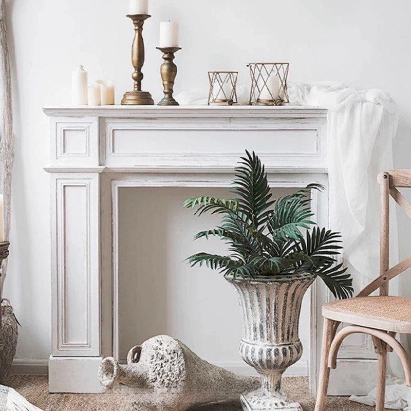 OLEAVO Rustic Mantelpiece