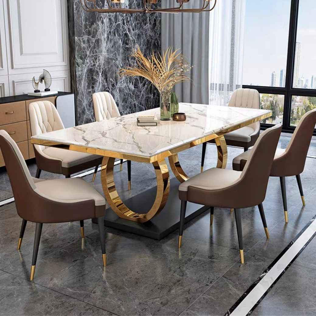 HART Modern Marble Dining Table
