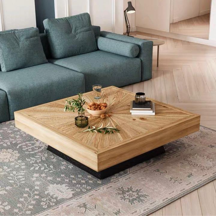 KEEM Solid Pinewood Coffee Table