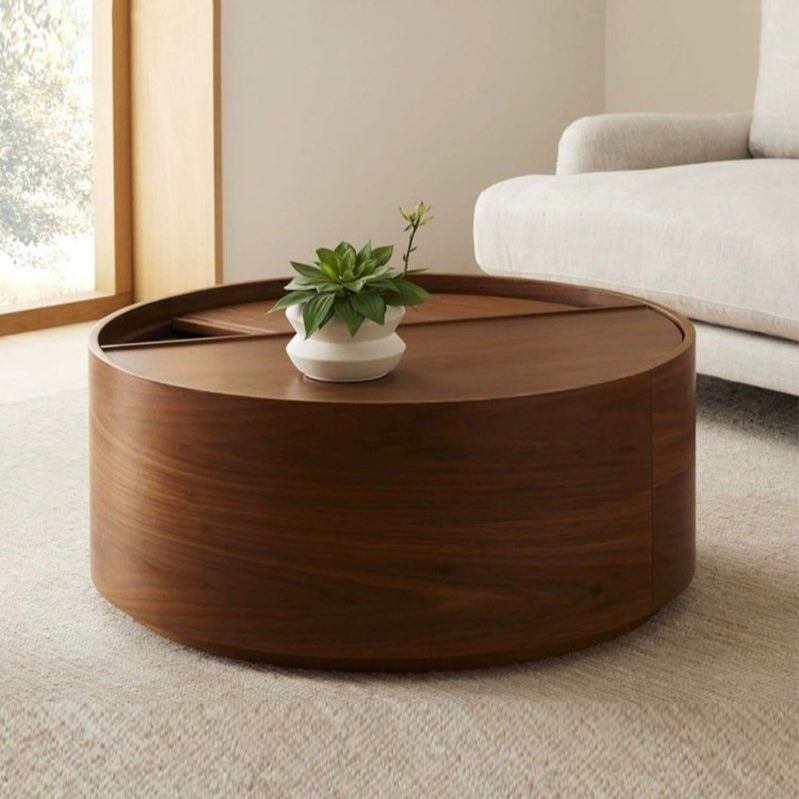 OKEAL Storage Coffee Table